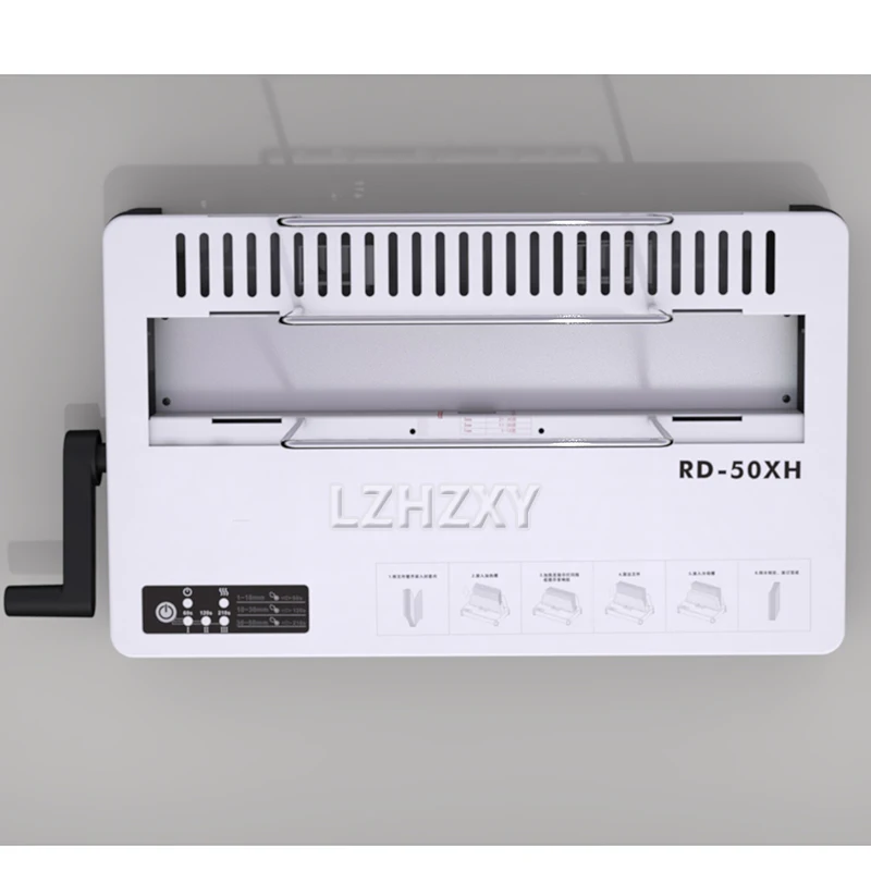 

Glue Binding Machine Hot Melt Glue Automatic A4 Document Office Desktop Binding Machine Book Text Voucher Electric Glue Sealing