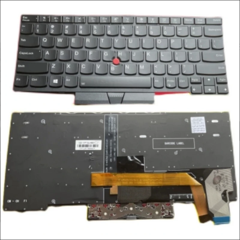Teclado Usado con TrackPoint para Lenovo ThinkPad T480S L480 L380 E480 X390 X280
