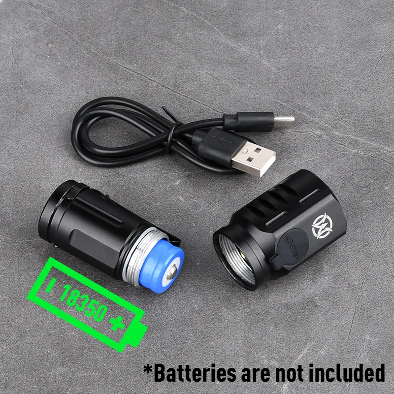 WADSN Adjustable Brightness Strong Magnet  Rechargeable Strobe MINI Flashlight Powerful High Lumens Type-C USB Camping Light