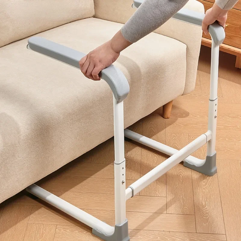 Handicap Transfer Railing,Sofa Bedside Safety Stand Auxiliary Anti Slip Armrest Rails Toilet Support for Elderly Toilet Handrail