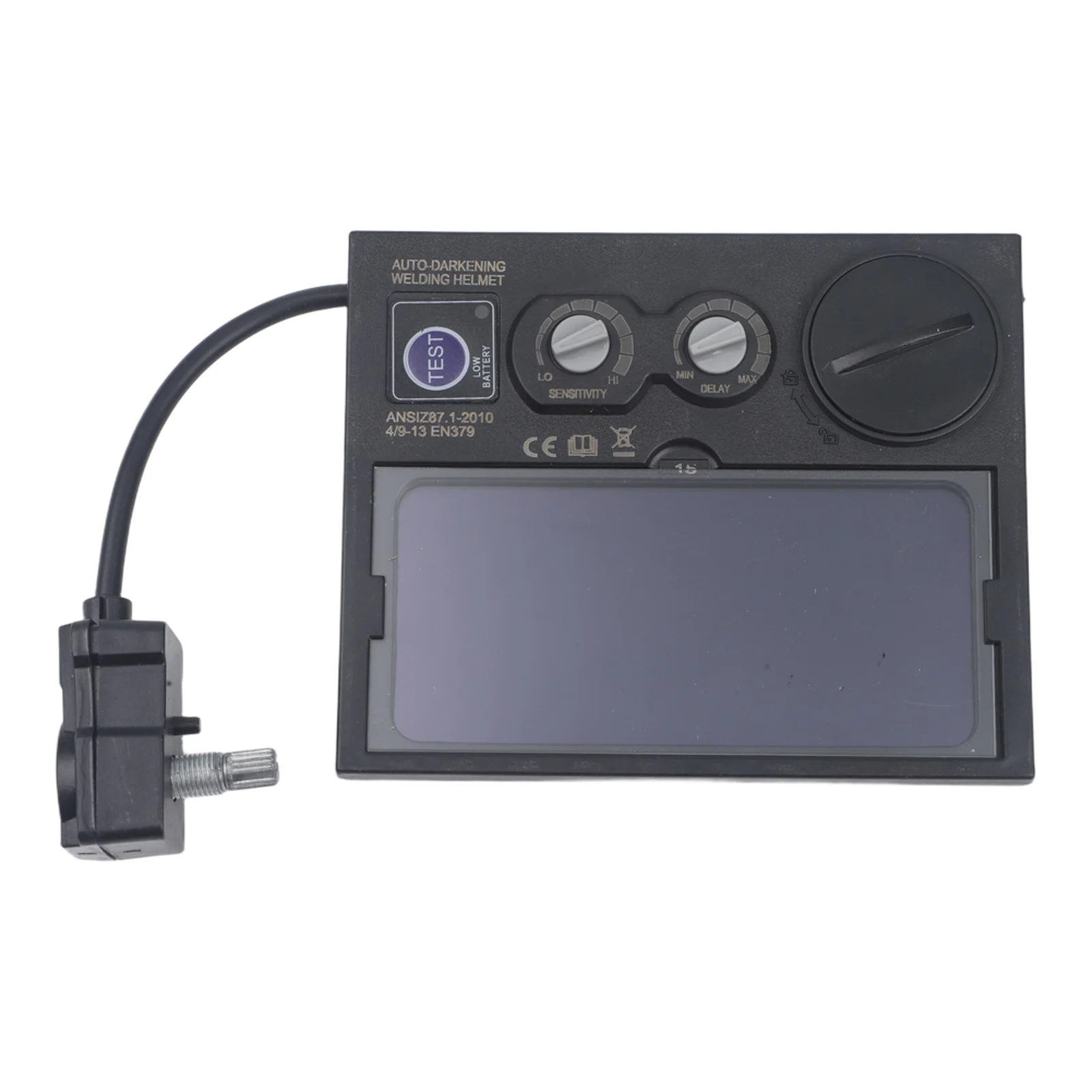 Auto Darkening Welding Lens Featuring Quick Switching and External Shade Control from Level 9 to 13 for Optimal Eye Protection