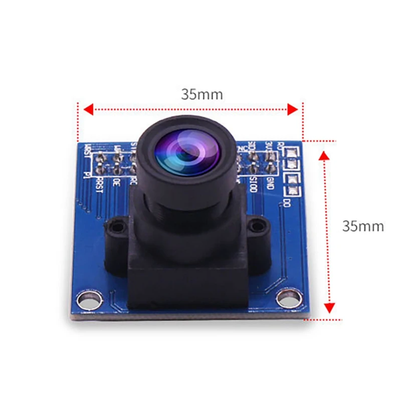 Top-OV7670 Visual Inspection Line Camera Module With FIFO STM32 Image Recognition