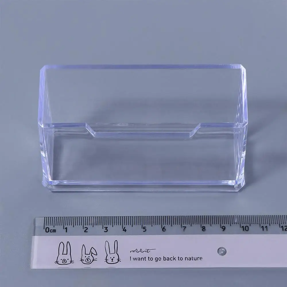 Rack Home Desktop Decoration Table Organizer Card Display Shelf Name Card Rack Cards Display Stand Business Card Container