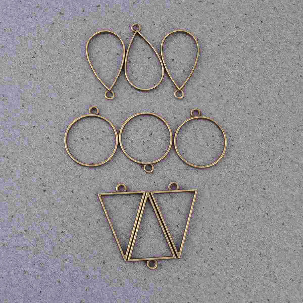 30 Pcs Vintage Jewelry DIY Pendant Craft Zinc Alloy Making Pendants Retro Decor