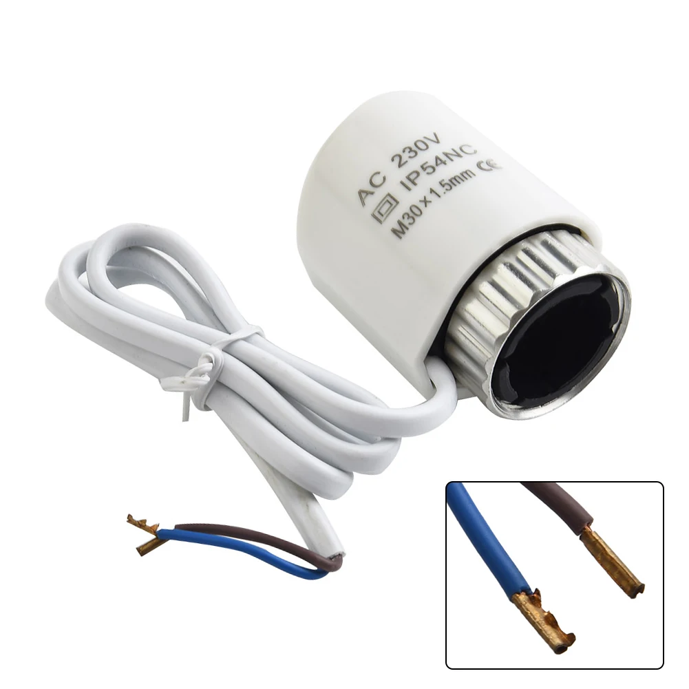 Head Thermal actuator Retardant PC 2 wire connection Controller Electric For Underfloor Heating Manifold High quality