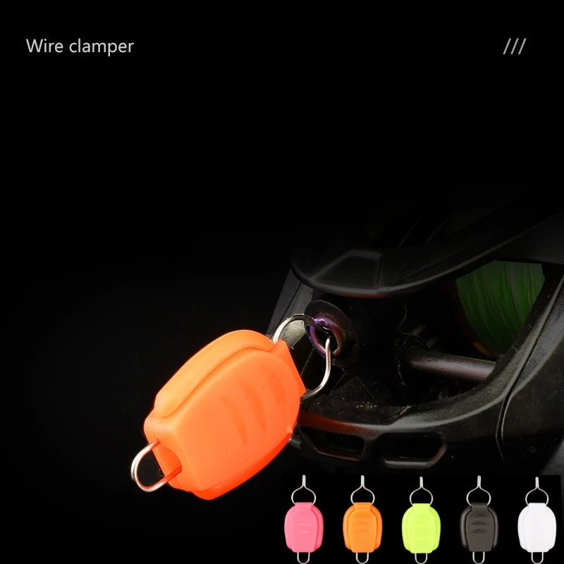 Abrazaderas para línea de pesca con clips portátiles baitcasting - imagen 4