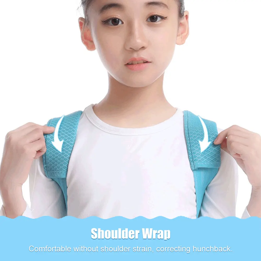 Back Brace Posture Corrector for Children Back Lumbar Support Shoulder Posture Support for Improve Posture & Back Pain Relief