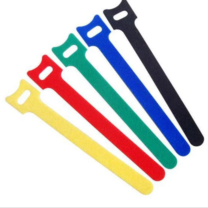 

10 шт. цветные съемные кабельные стяжки, пластиковые многоразовые кабельные стяжки, нейлоновая петля, на молнии, Т-образная кабельная стяжка, проволочная повязка 12*