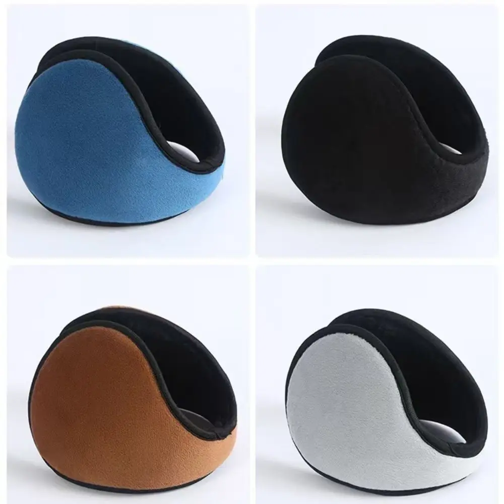 New Thicken Warm Ear Muffs Velvet Soft Cozy Fur Earmuffs Windproof Ear Covers Unisex Style