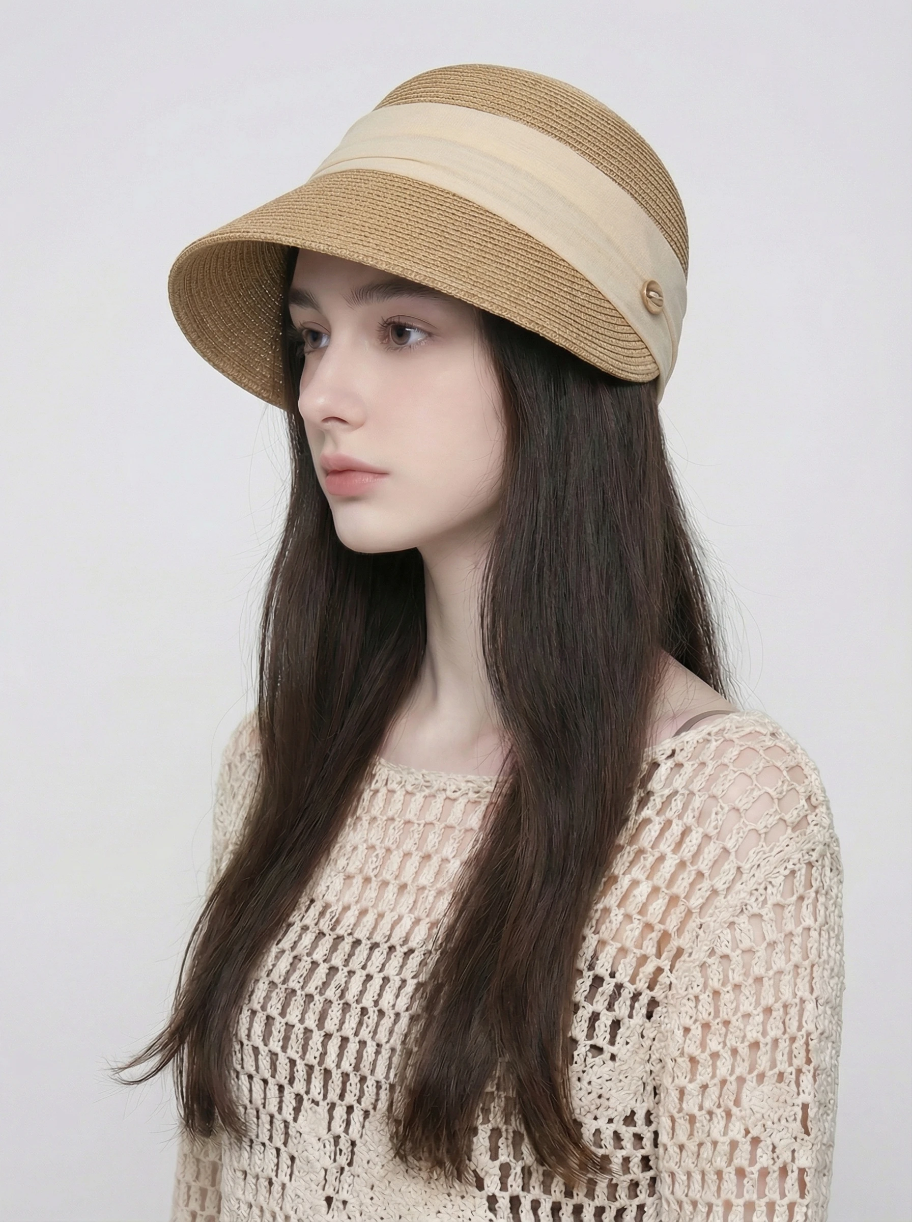 cappello-da-pesca-alla-moda-2026-estivo-nuovo-stile-giapponese-in-paglia-intrecciata-protezione-solare-versatile-per-esterni-effetto-snellente-viso-modello-becco-d'anatra