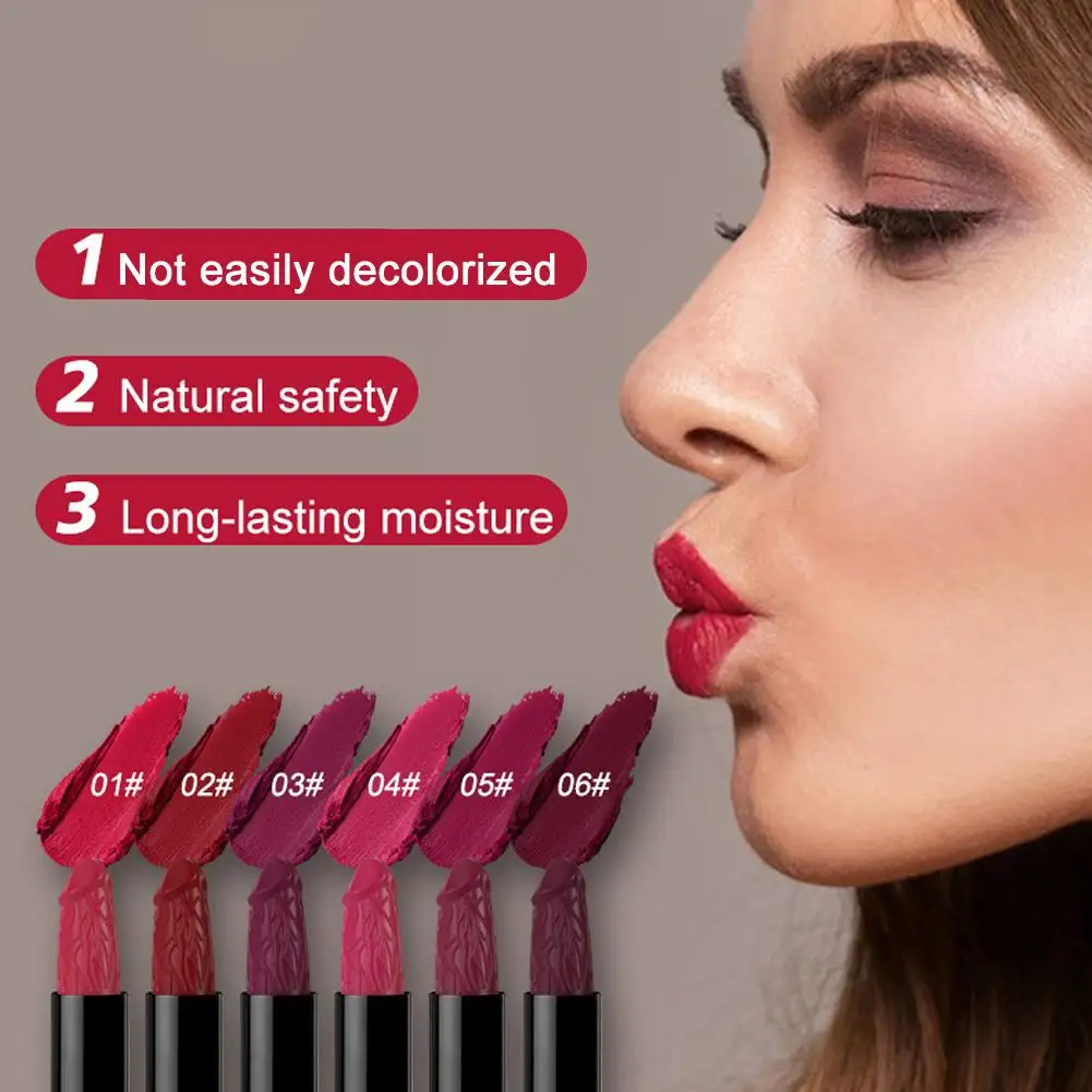 Funny Penis Shape Lipstick Mushroom Long Lasting Moisture Cosmetic Lipstick Red Lip Matte Lipstick Makeup Gift maquillage