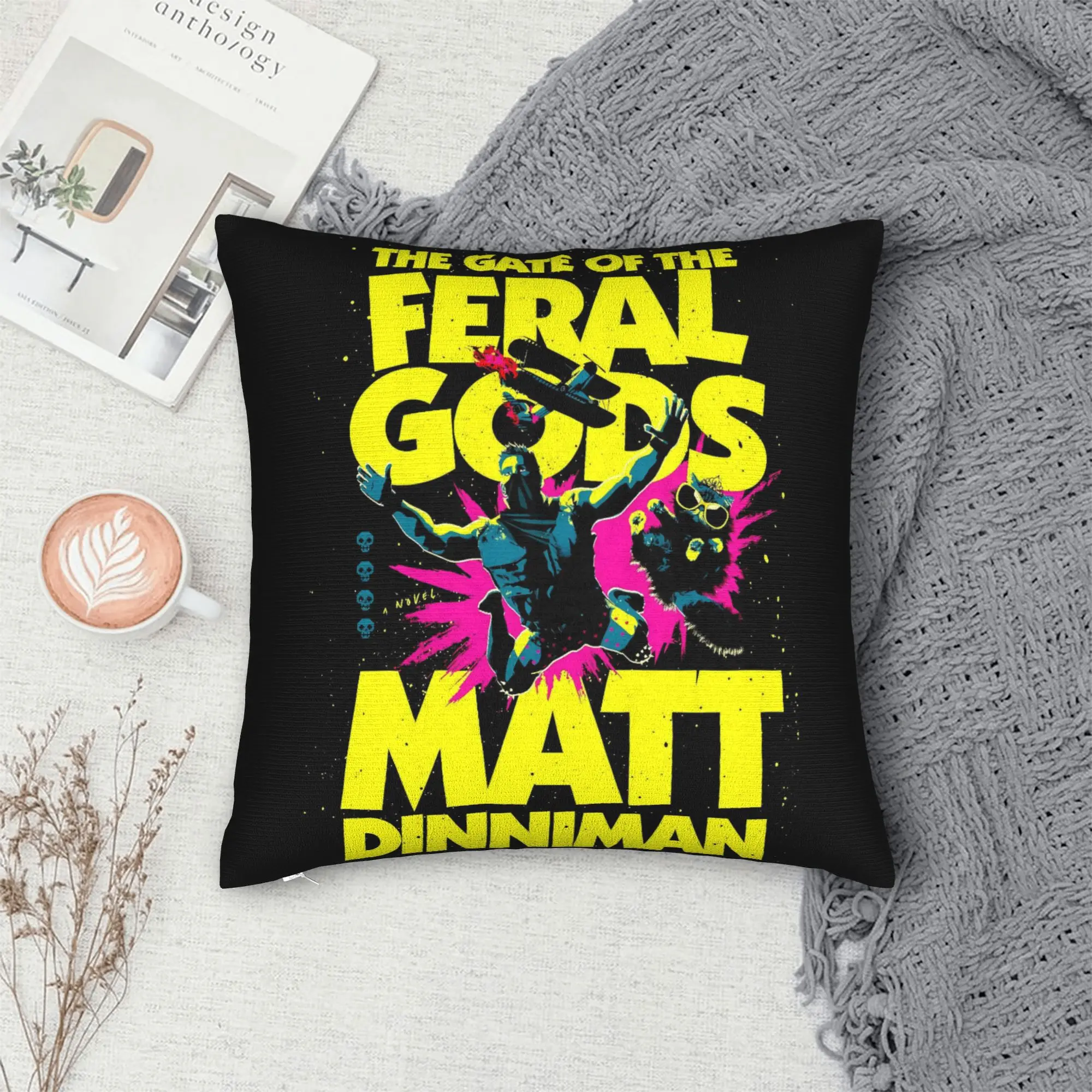 Dungeon Crawler Carls Pillow Cover  Retro Trendy Pillow Case For Office Car Home Decor Comfy Pillowcases Gift Idea