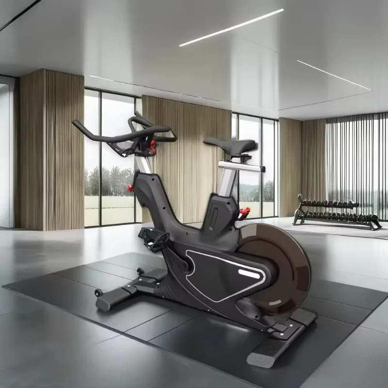 

Premium Magnetic Resistance Spin Bike - Ideal for Intense Cardio Training, Professional Gym Equipment for Fitness