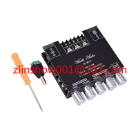 Blue-tooth 5.0 Subwoofer Amplifier Board 50W*2+100W 2.1 Channel Audio Amplifier Module ZK-MT21