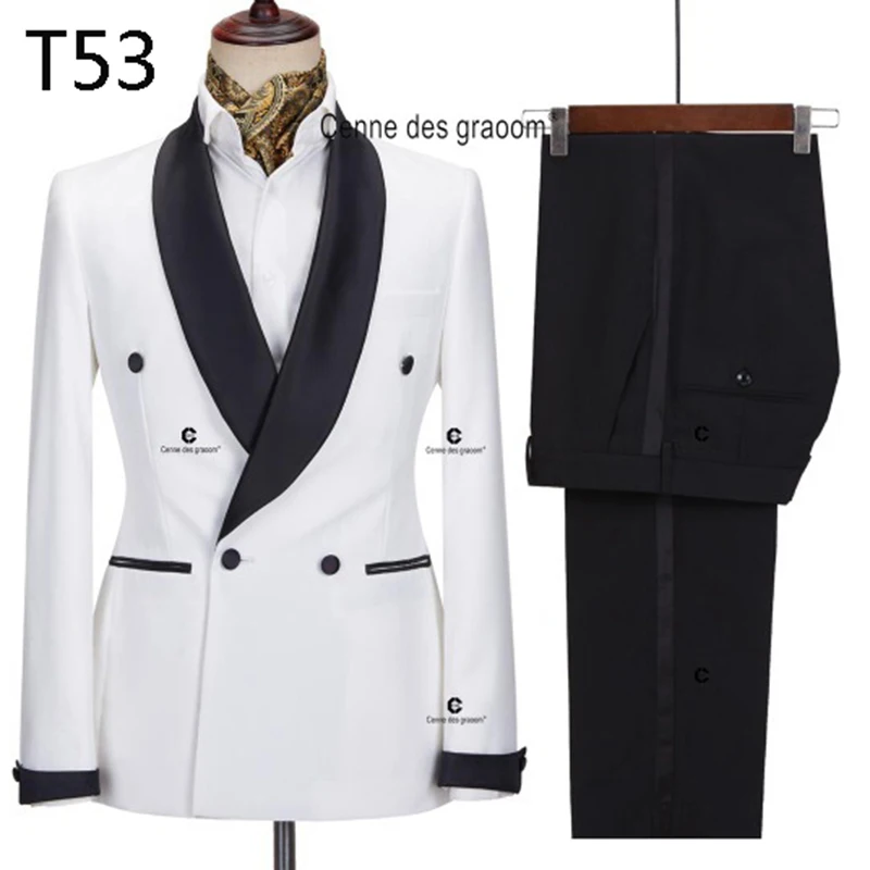 #A1 # - # T53 # Men's Set Three Piece Wedding Leisure Business Banquet Men's Clothing Direct Dropshipping