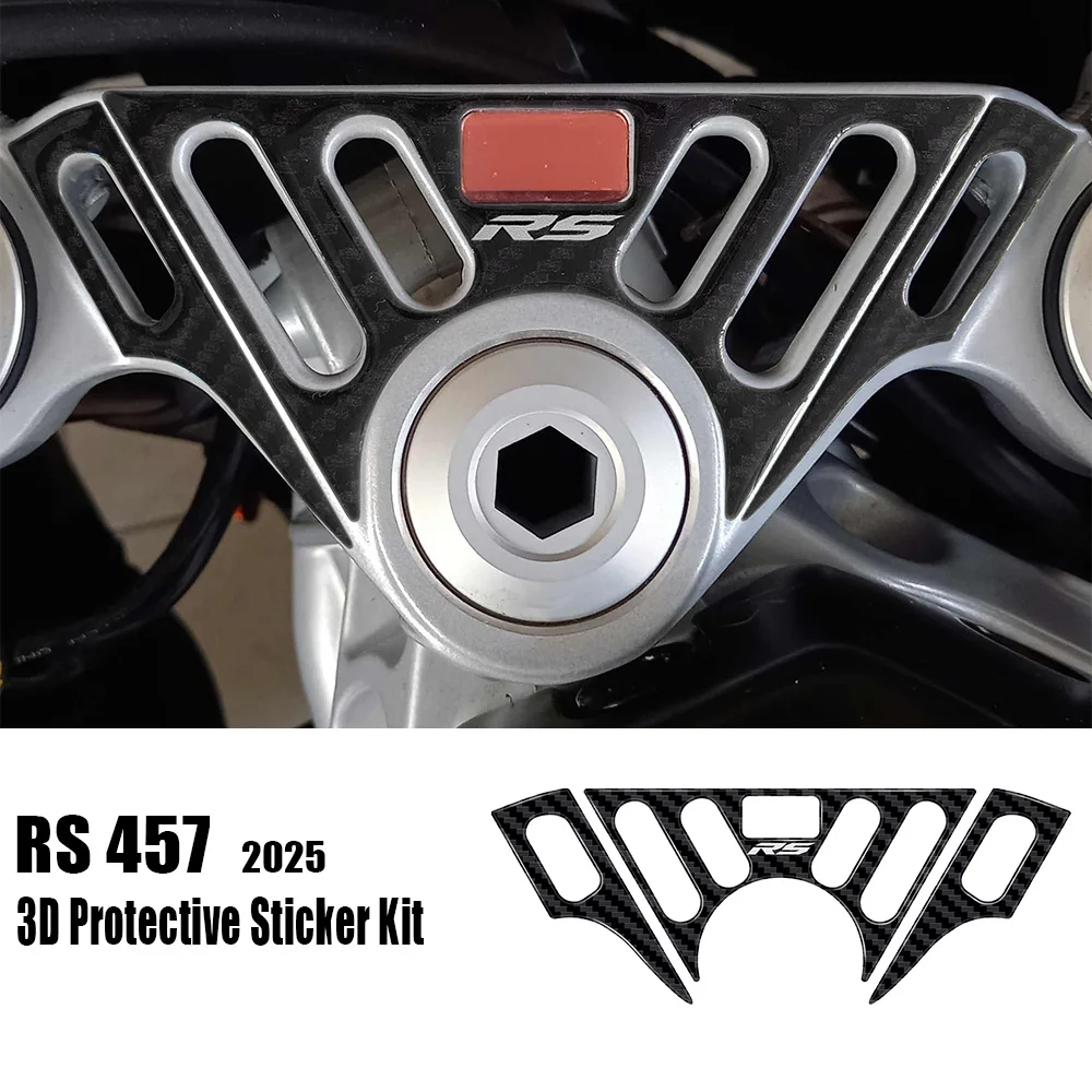 

Motorcycle Accessories 3D Epoxy Stickers for RS 457 RS457 rs 457 Steering Board Protection Kit Decorative Decals 2025