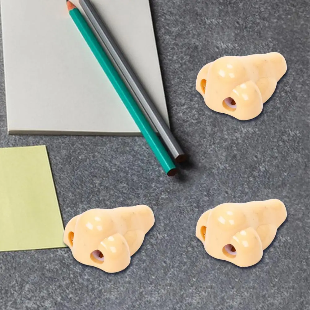 Novelty Pencil Sharpener Realistic Funny Nose Pencil Sharpeners Compact Size Portable Novelty Pen Sharpener for School