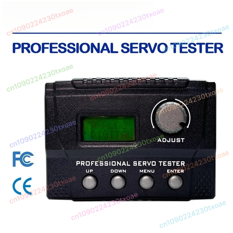 Digital Servo Tester Tester for RC Robot Helicopter Car Boat Plastic Case with Narrow Band Performance