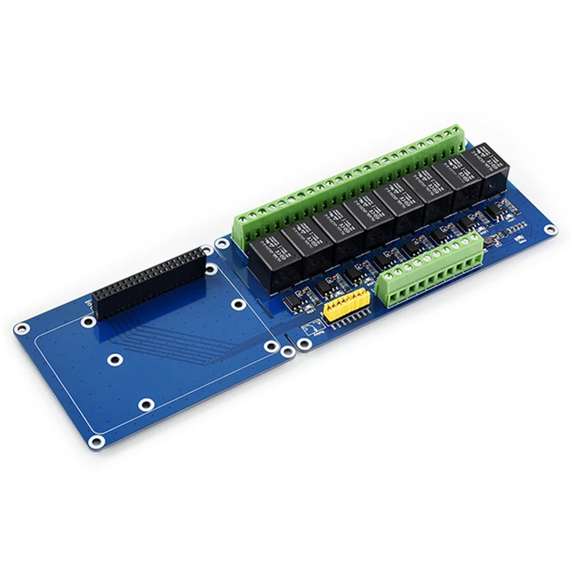 1 Uds. Placa de extensión de relé de 8 canales PCB para Raspberry Pi 5/4B con aislamiento de optoacoplador para Raspberry Pi 5 4B 3B + 3B Zero 2W