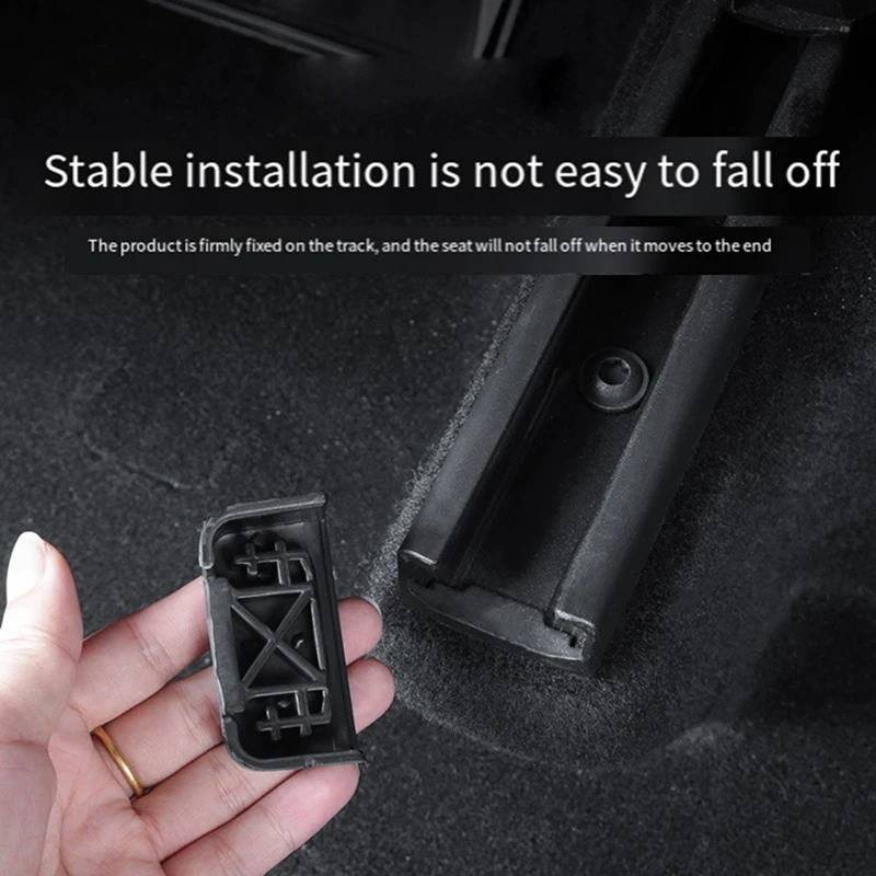 Car Anti-Collision Protection Cover Seat Slide Protection Cover For Tesla Model Y 3 Interior Modification Replacement Parts image 2