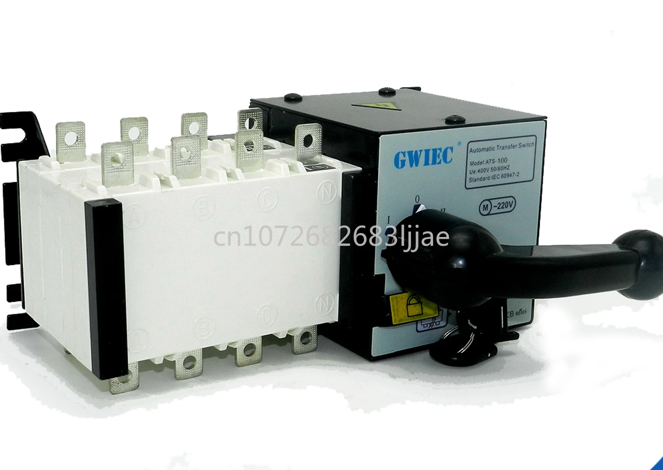 ATS 100A 200A 400A 630A 1000A 1600A Dual power Automatic Transfer Switch for generator