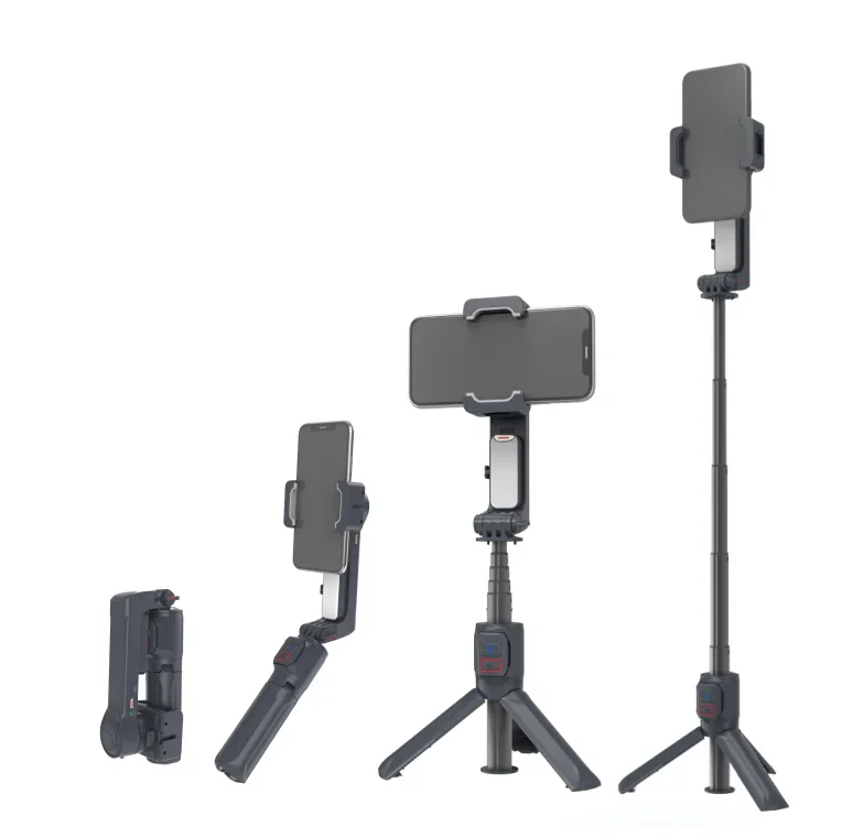 A10 Mobile phone stabilizer selfie stick travel anti shake tripod holder rotation remote shooting support inception