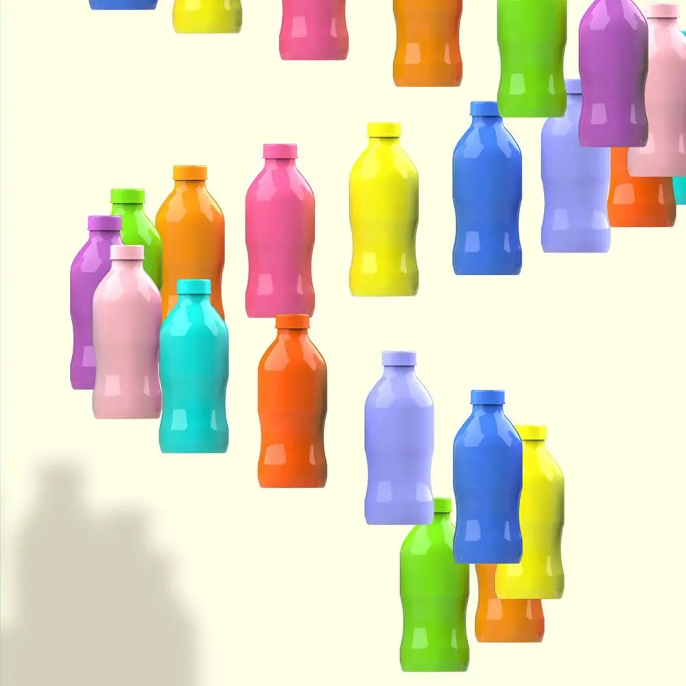 Creatief fles-matchingsspel Interactief logisch denken Montessori Kleursorteerspeelgoed Vroeg onderwijs Innovatief denken