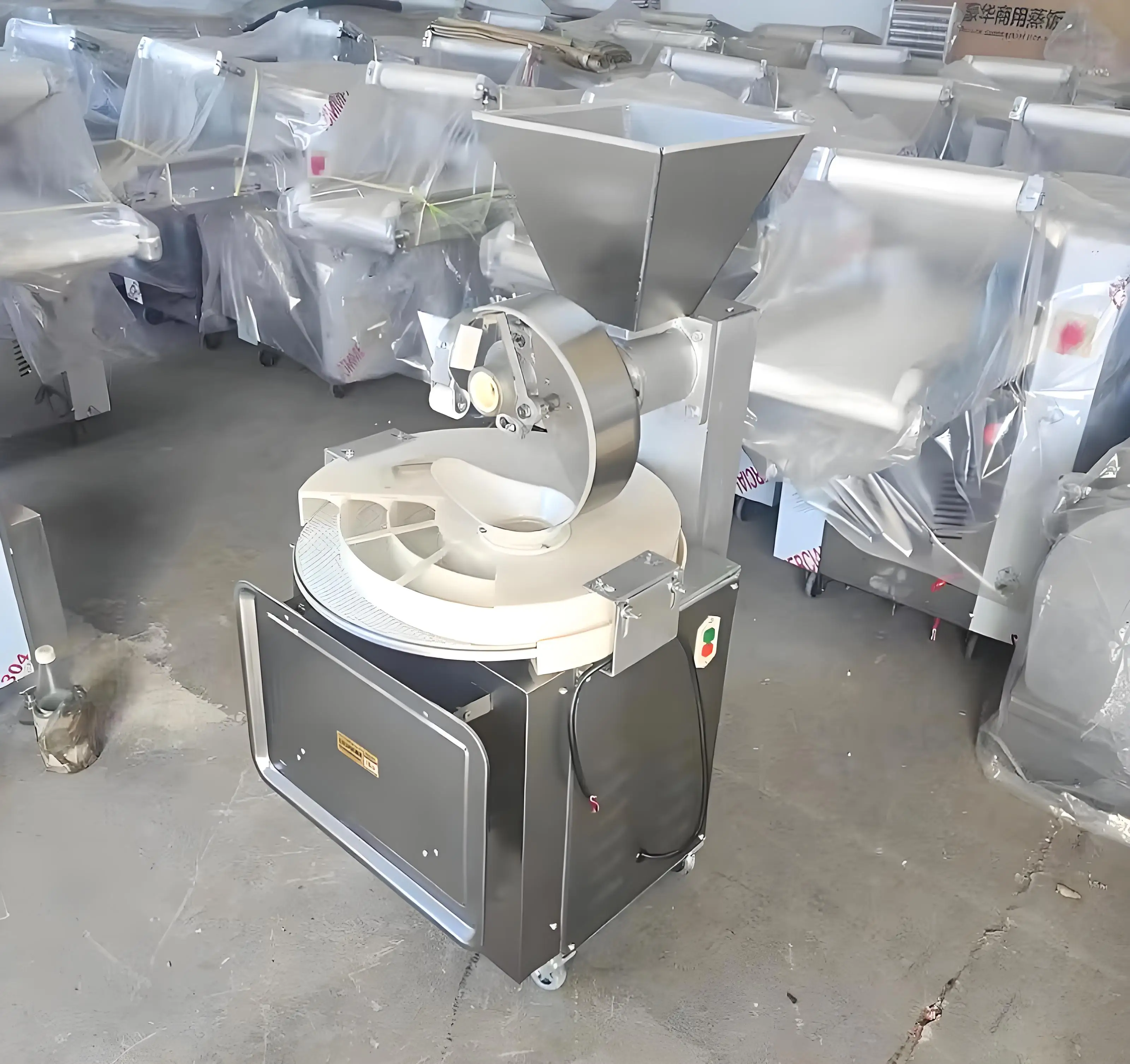 Immagine 3: Macchina Automatica per Dividere e Arrotondare l'Impasto, Macchina per Fare Panini e Palline di Pane