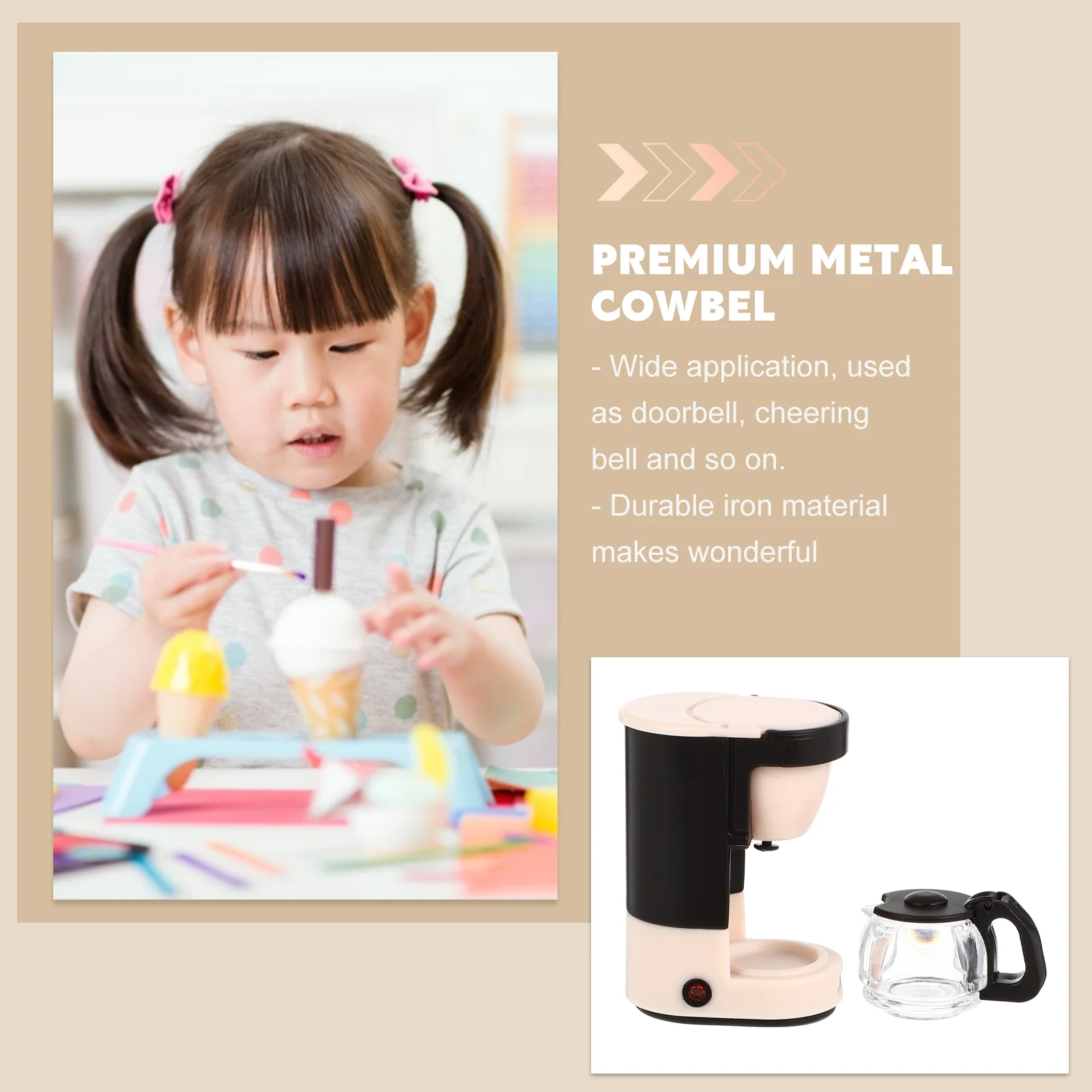 Giocattoli per bambini Caffè in miniatura Camera per bambini Accessori per casa delle bambole Cucina rosa per bambini