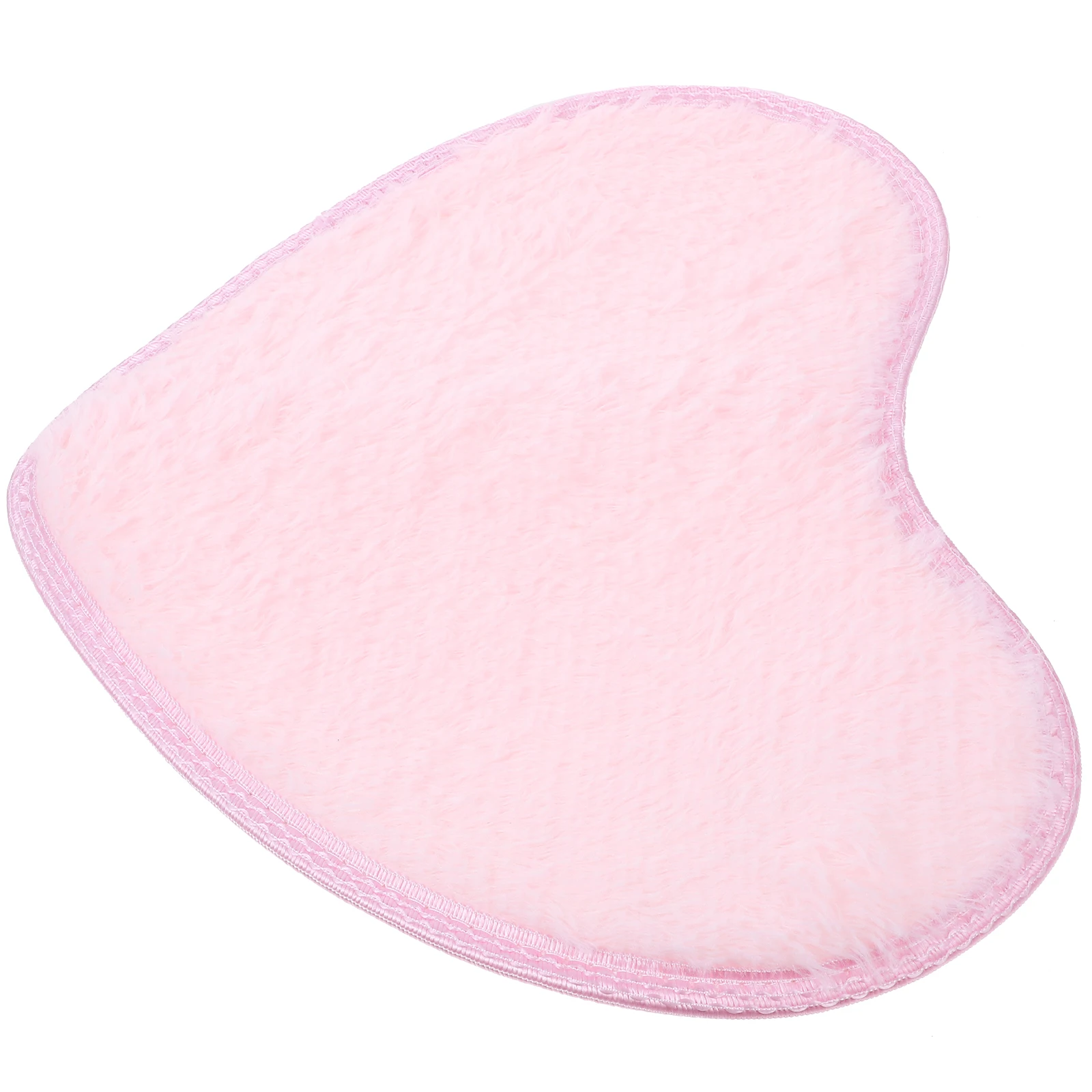 

Soft Floor Mat Heart-shaped Carpet Non-slip Back Indoor Bedrooms Area Rugs
