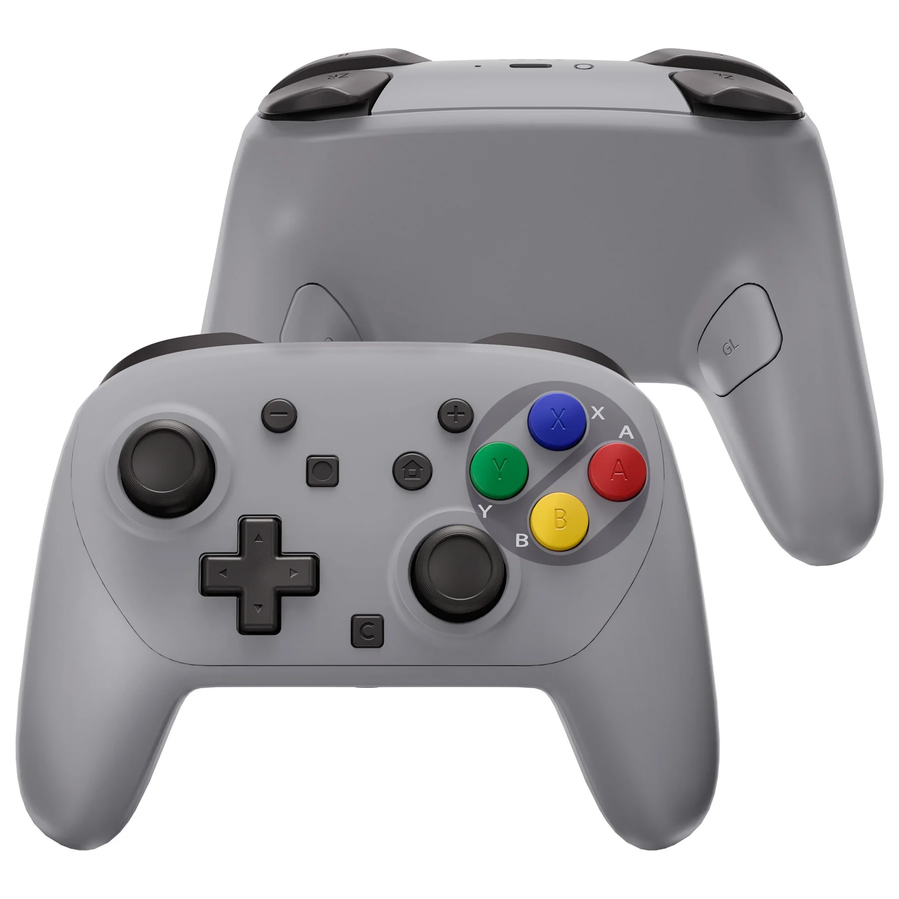 eXtremeRate Kit Completo de Substituição DIY de Botões e Carcaça para Controle Nintendo Switch 2 Pro, Tampa Traseira e Inferior