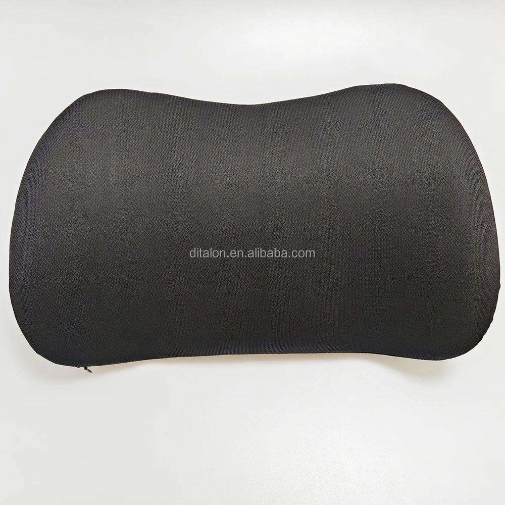 Cheap Memory Foam Back Cushion Lower Back Pain Relief Lumbar Waist Back Support Pillow Cushion for Office Chair