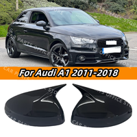 For Audi A1 S1 RS1 2011-2018 Car Rearview Side Mirror Cover Wing Cap Exterior Door Rear View mirror cover Car Accessories