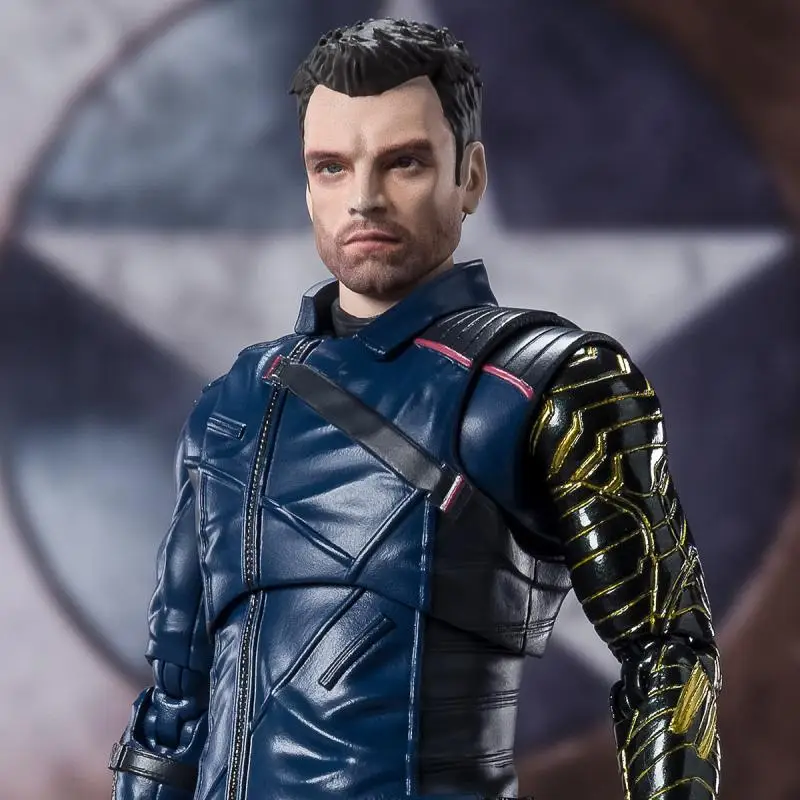 Bandai SHF Bucky Barnes Falcon and Winter Soldier Marvel Avengers in stock