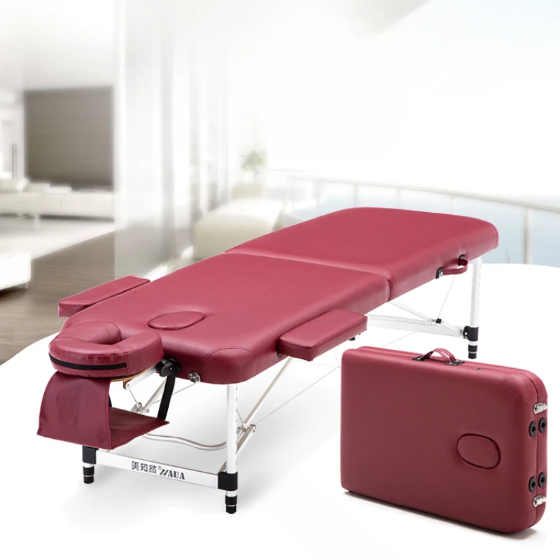 

Portable Tattoo Massage Bed Beauty Pedicure Full Body Lash Massage Bed Folding Facial Salon Furniture Camas Y Muebles LJ50MB