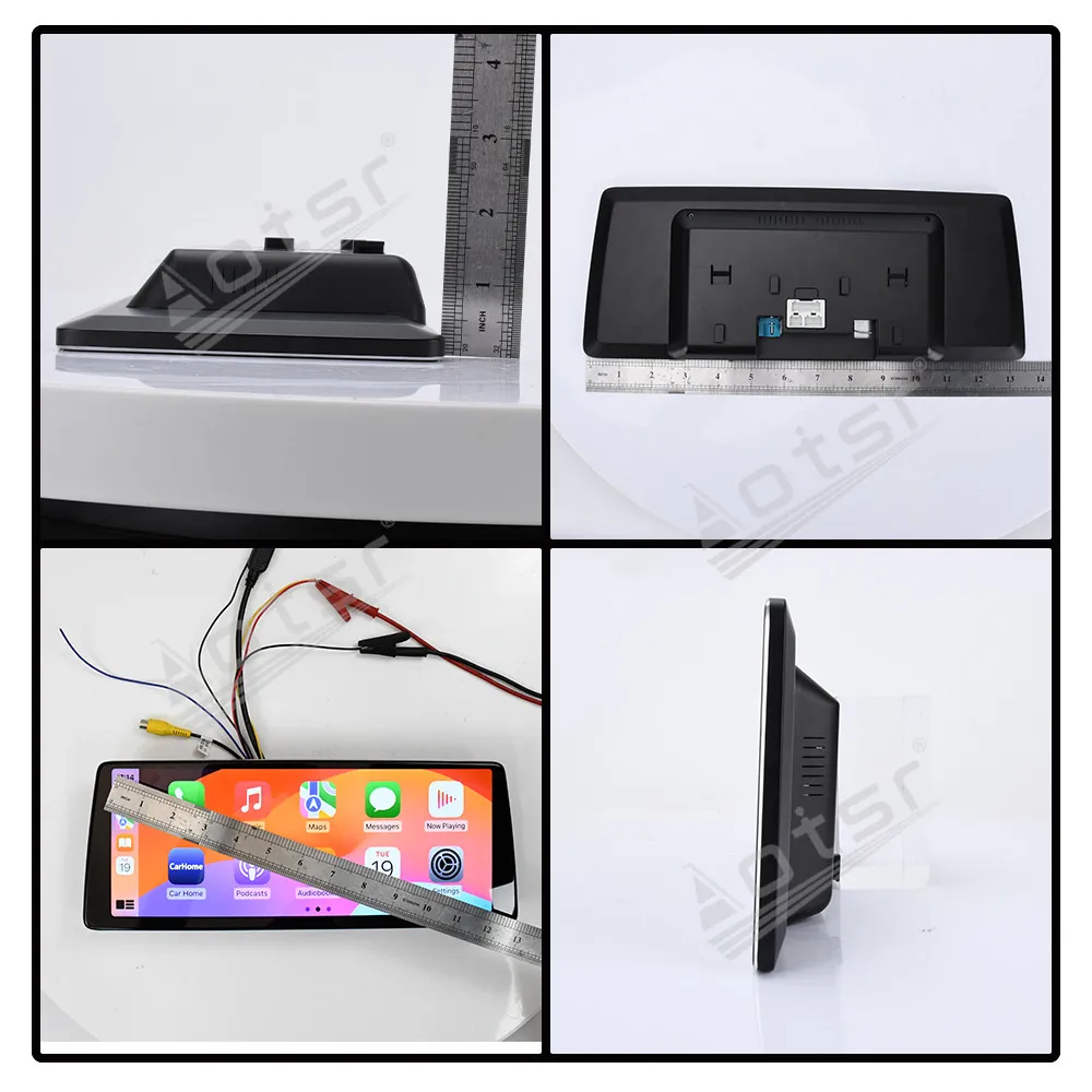 12.9 "لينكس CarPlay راديو السيارة لسيارات BMW 5 Series 2009-2017 CIC NBT شاشة تعمل باللمس مشغل وسائط متعددة نظام تحديد المواقع والملاحة رئيس وحدة DSP BT