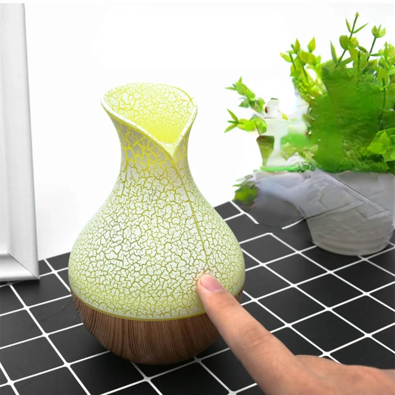 

130ML USB Air Humidifier Mechanical Household Single Nozzle Cold Diffuser Color Light Heavy Ultrasonic Humidifier