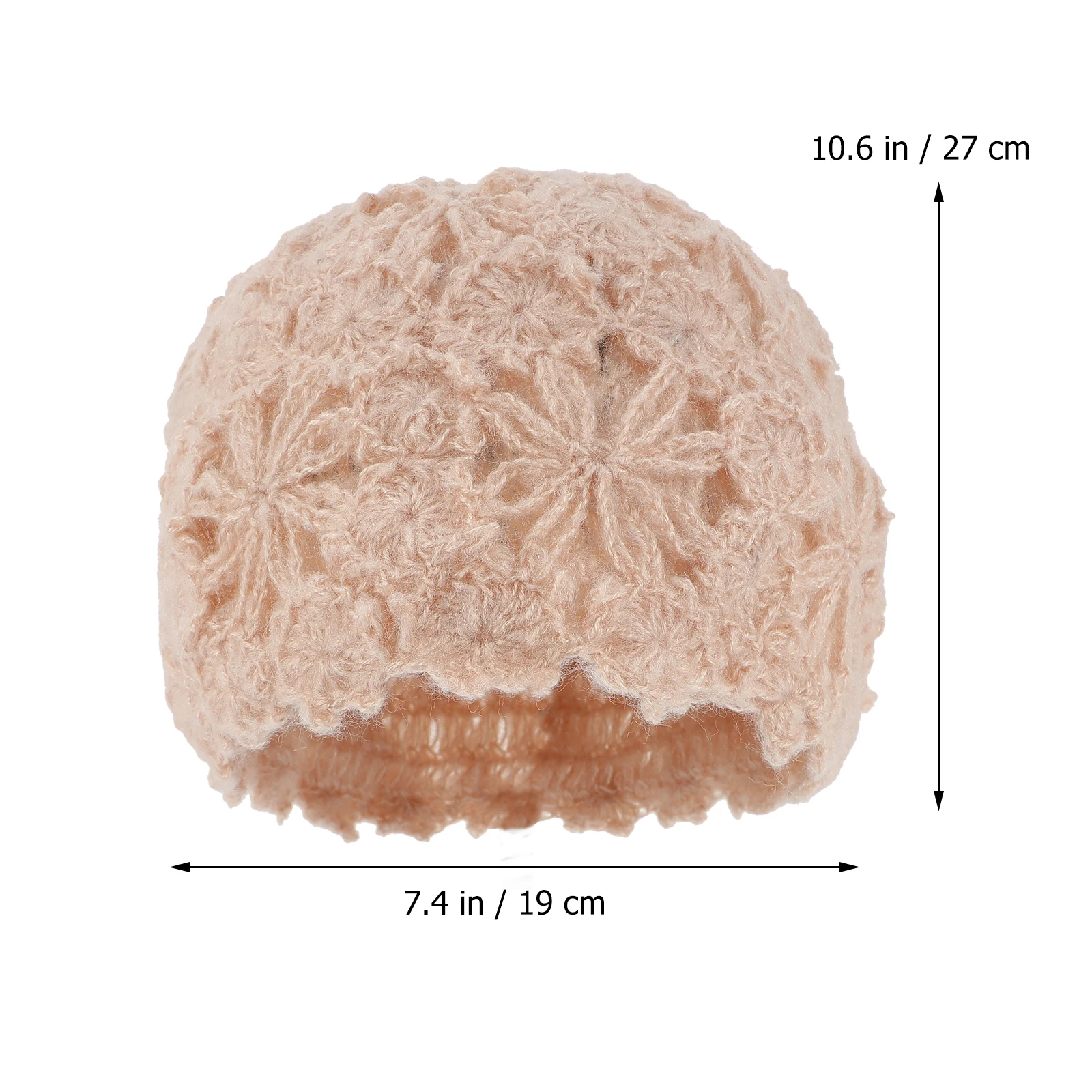 

Women Warm Winter Hat Elegant Knitted Beanie Ear Protection Lightweight Cozy Outdoor Skiing Capladies Hollow Beret Hat For