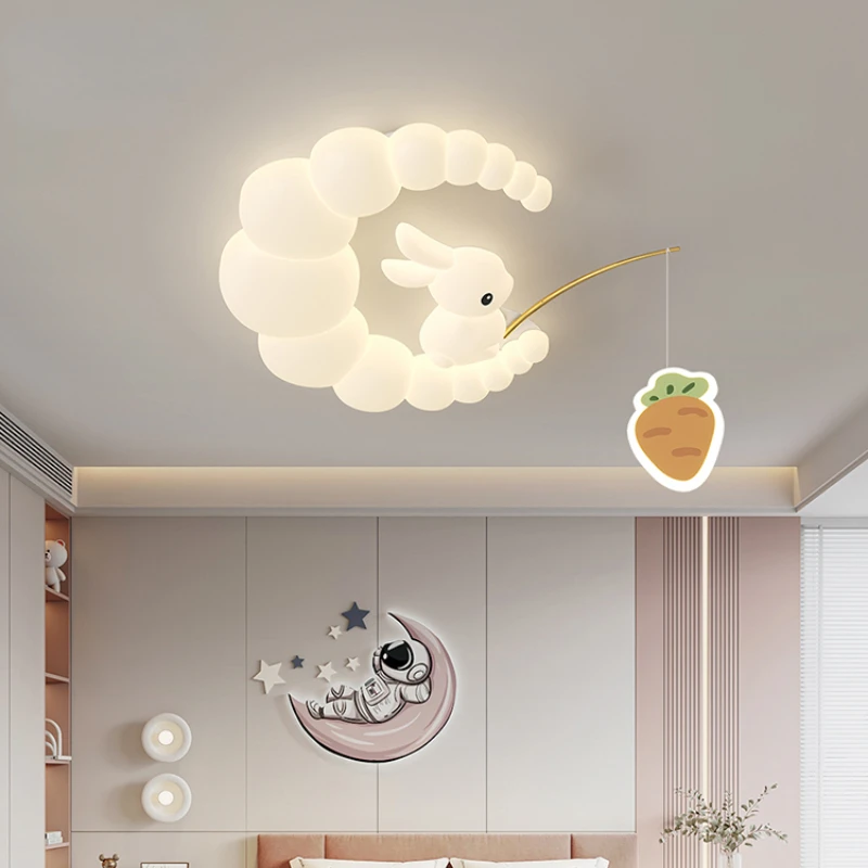 Full Spectrum Bedroom Light Rabbit Creative Personalized Children's Room Lamp