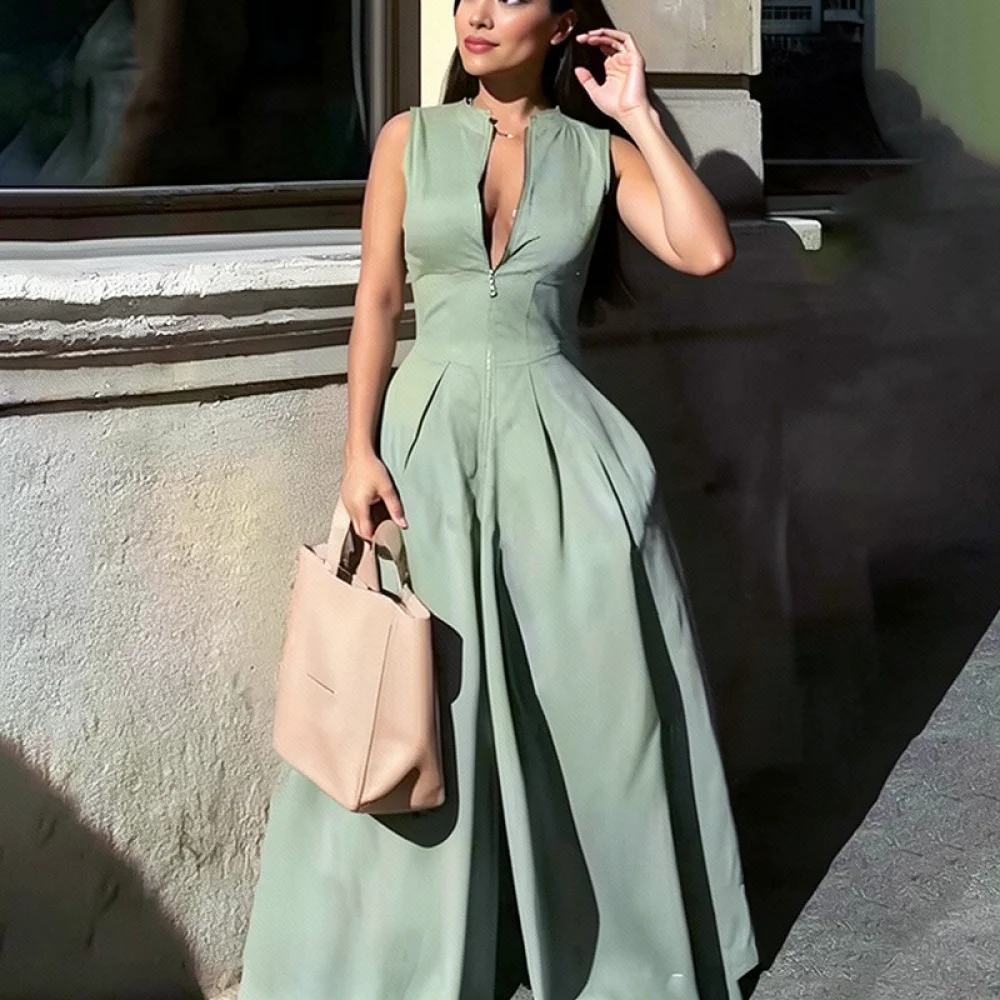 Womens Summer Jumpsuit 2026 Fa - Jumpsuit Linen Relaxed ulasan dan harga