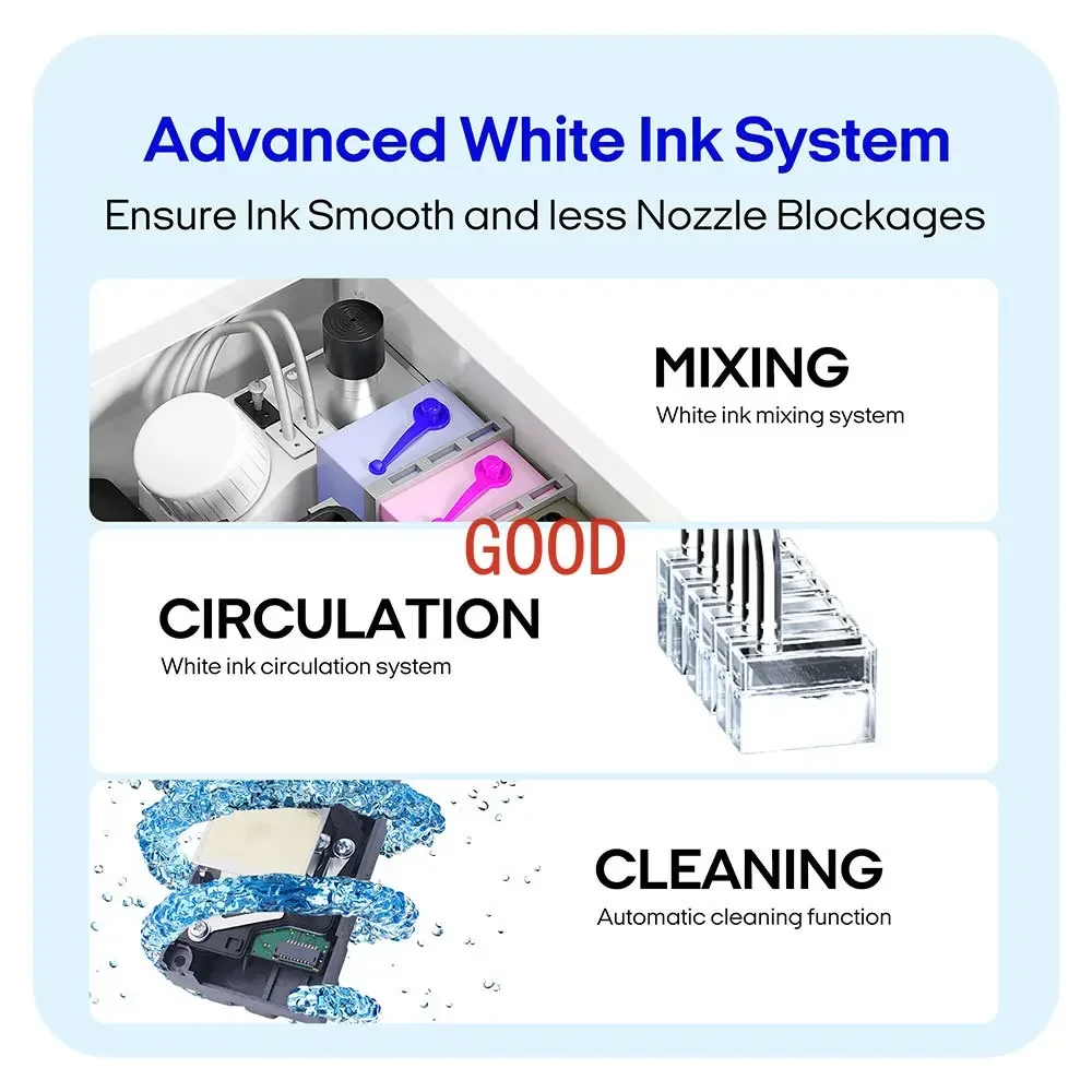 Best 8.2-inch A4 L800 Dtf printer bundled with oven high-resolution direct to film printing machine