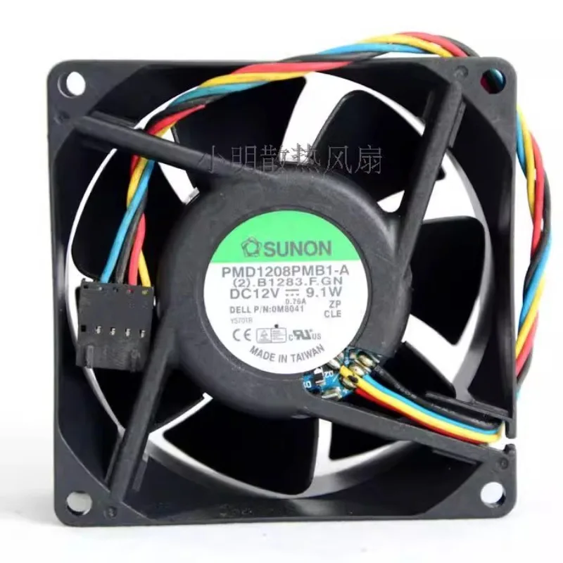 

Новый вентилятор-кулер для SUNON PMD1208PMB1-A 8 см 8038 12 В 9,1 Вт инверторный вентилятор постоянного тока охлаждающий вентилятор 80*80*38 мм