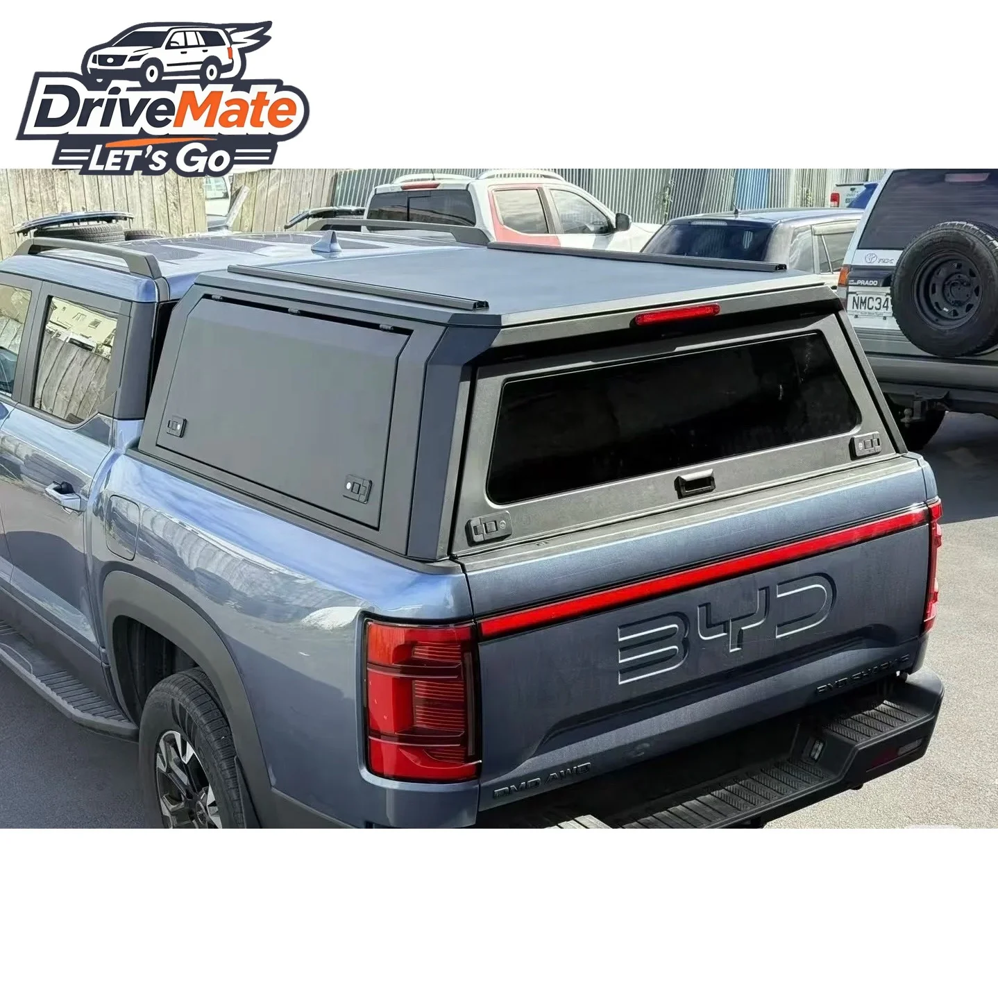 

Aluminum Ute Canopy for Byd Shark 6 Alu-cab Canopy Truck Bed Accessories Safety Secure Hardtop for Toyota Hilux SR5 for Amarok