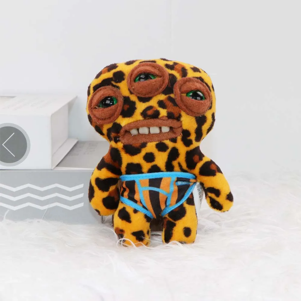 FUGG Schlüsselanhänger Plüschtier Fuggler Anhänger Puppe Erschöpfter Alien Hässliches Monster Schlüsselring Stofftier Plüschpuppe Hängende Dekoration Geschenke – Detail 8