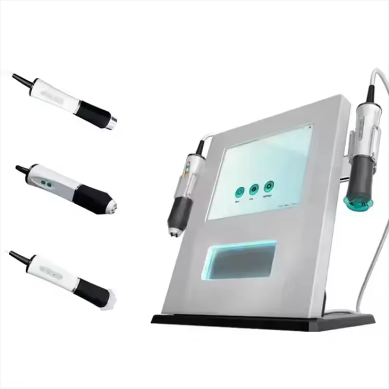 2024 New Portable 3 In 1 Oxygen Jet Facial Machine Co2 Bubble skin clean beauty device Skin care rf skin tightening