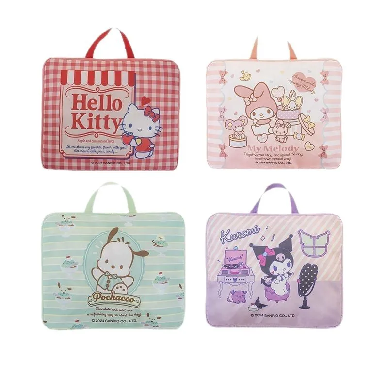 Новая складная сумка для хранения одежды Sanrio, дорожная упаковка с героями мультфильмов, сумка для багажа Kawaii Hellokitty, портативная дорожная сумка