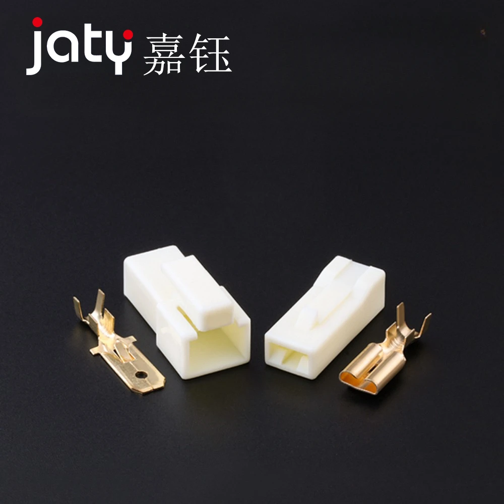 JATY 1-pin 1set 7123-3010/7122-3010 Male and Female Automotive Power Plugs DJ7011-7.8-11/21