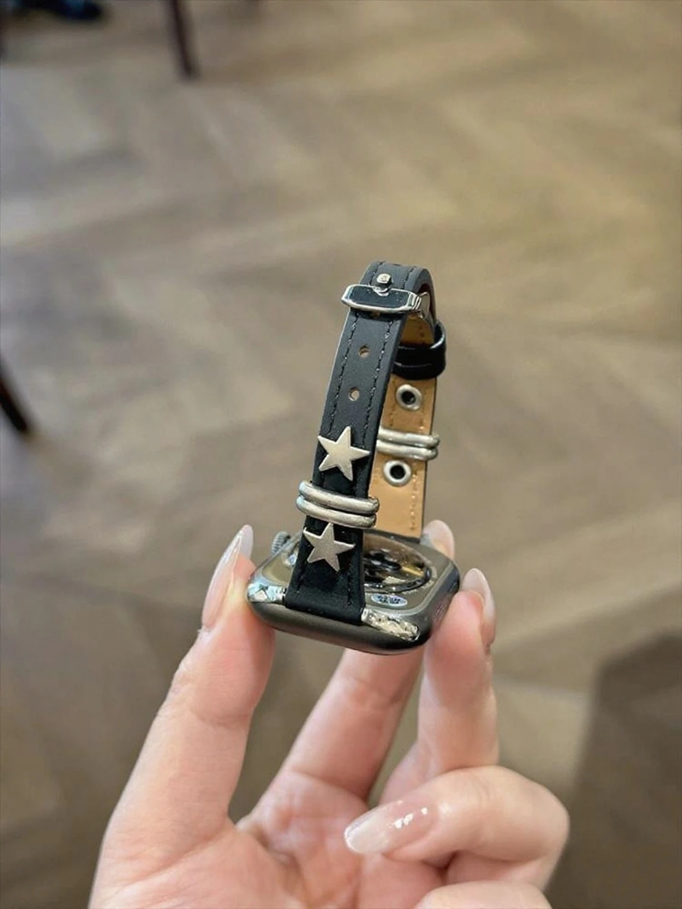 Image of Correa für Apple Watch Armband für Damen Serie Ultra 11/10/9/8/7/6/5/4/3/2 SE Lederband 38mm 40mm 41mm 42mm 44mm 45mm 46mm 49mm