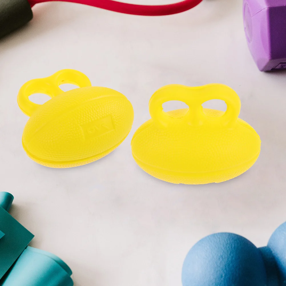 

2Pcs Grip Strengthen Balls PU Material Hand Grip Exerciser Finger Training Ball Squeeze Stress Relax Hand Muscle Develop
