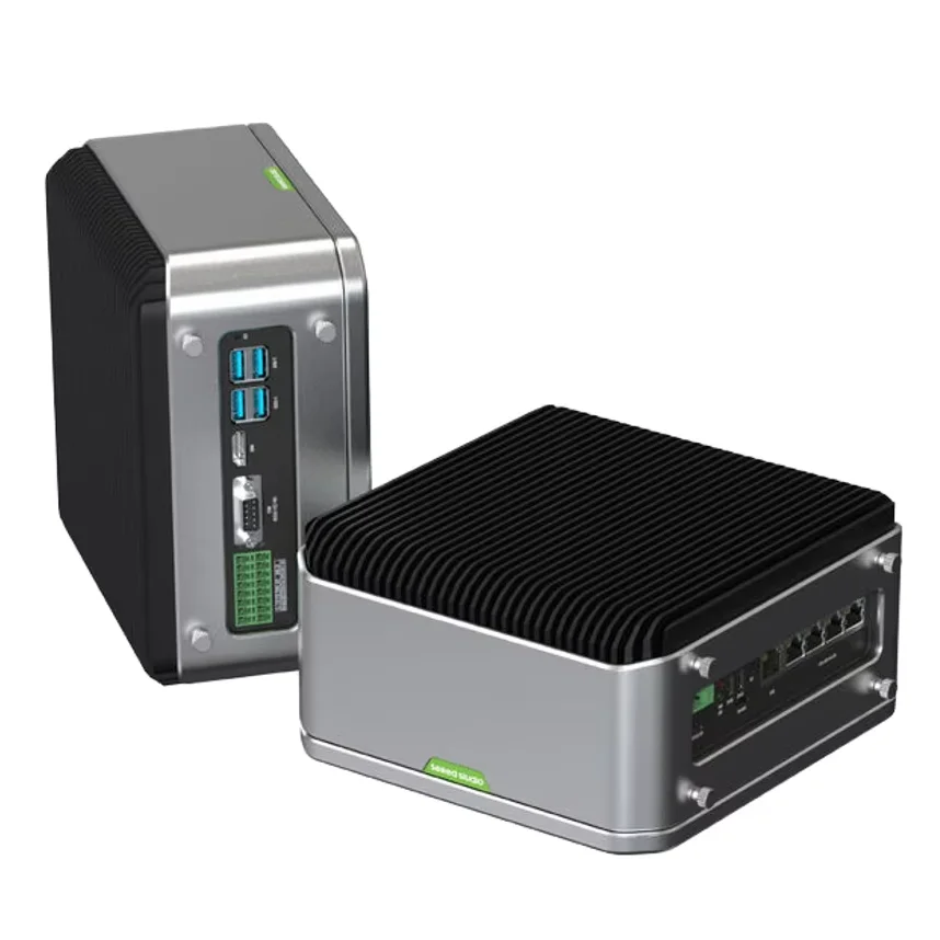 Re-Server Industrial J3011  Fanless AI Enabled NVR Server with NVIDIA Jetson Orin Nano 8GB ModuleAR